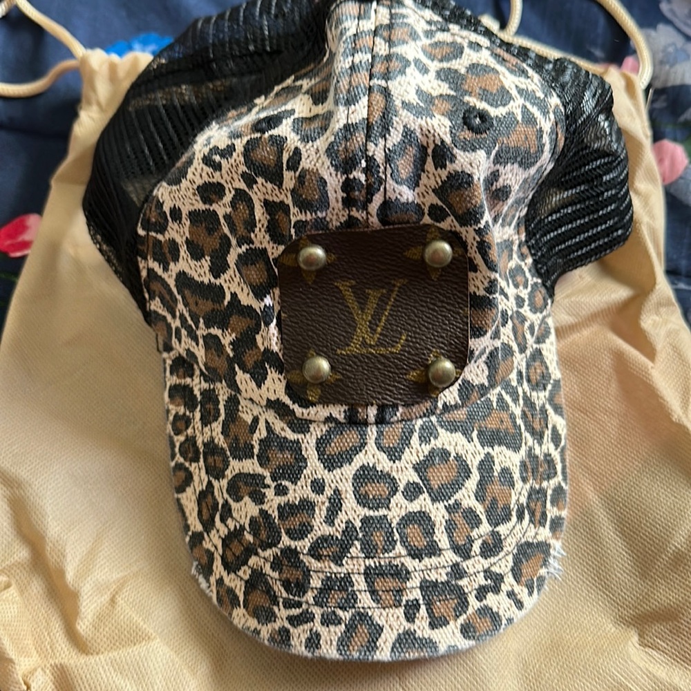 Vintage Boho LV hat